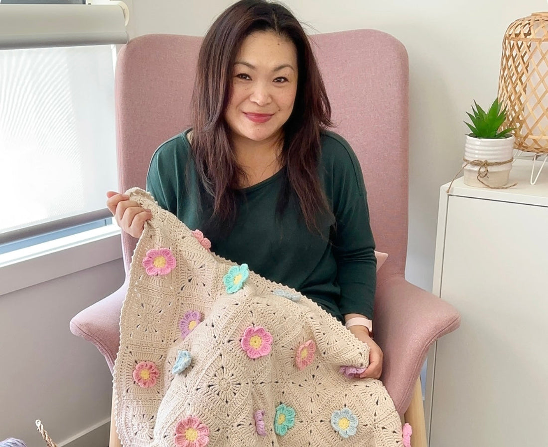 🧶 Get to Know Mimi – Creator of the Escape Beanie Pattern