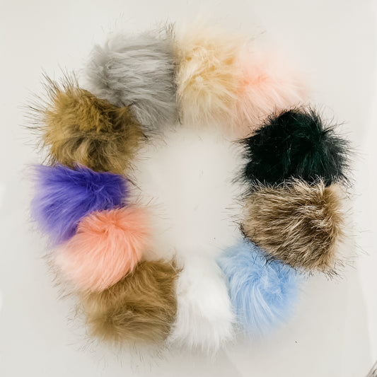 Faux Fur Pom Pom
