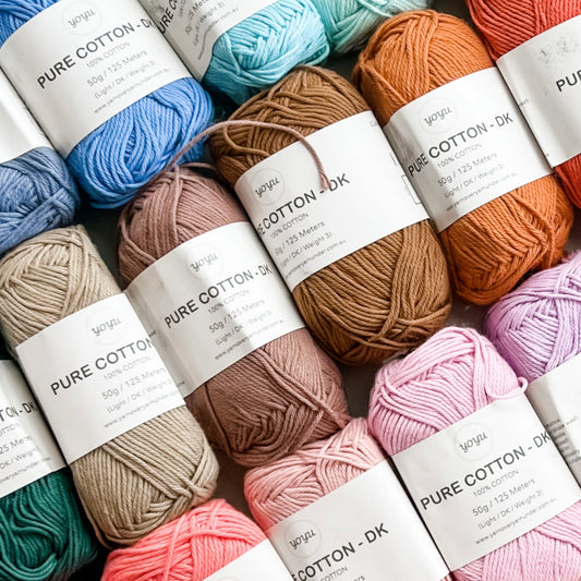 NEW! Pure Cotton - DK (50g)