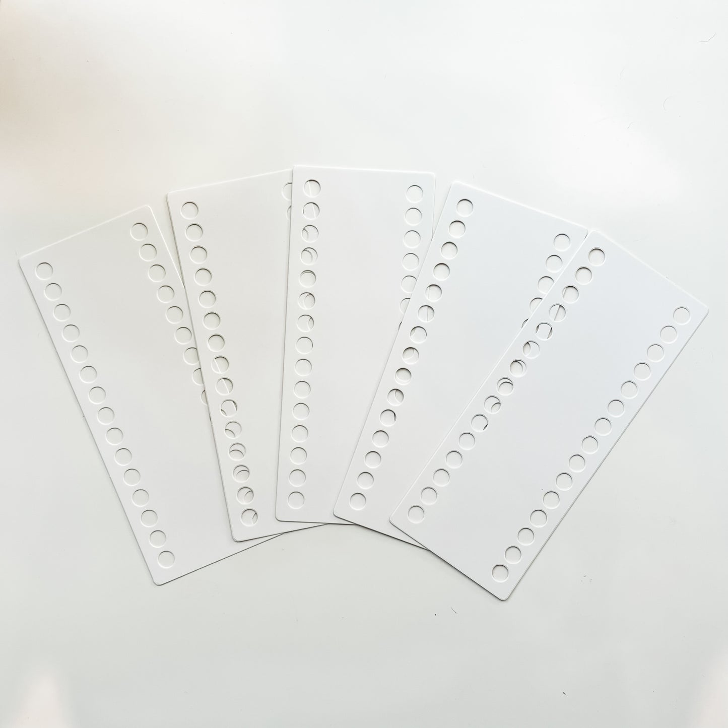 Blank Yarn Colour Cards - 5 Pack