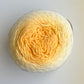 soft pastel light orange ombre yarn