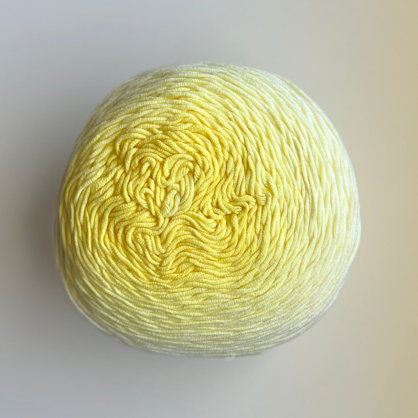 soft yellow pastel ombre yarn