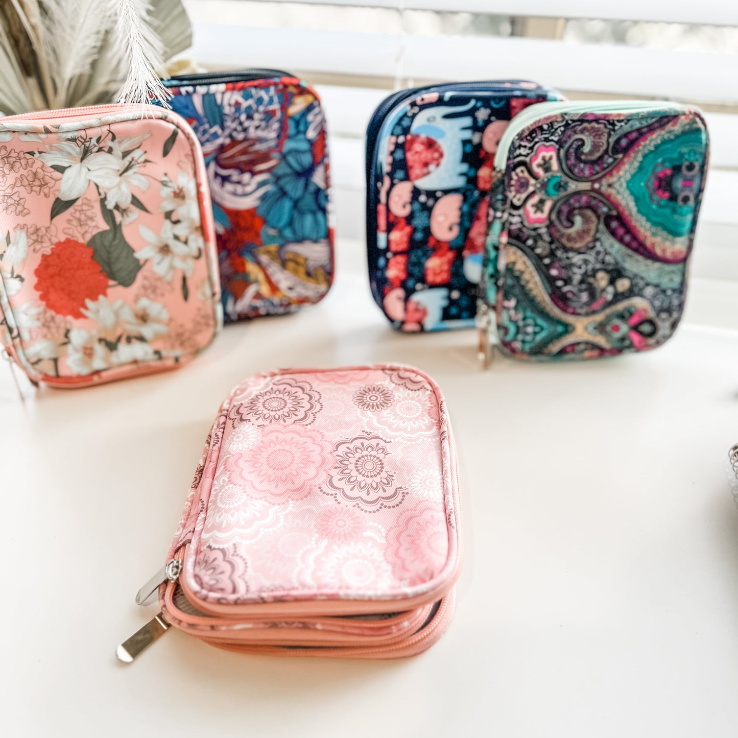 Double Compartment Crochet Case