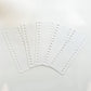 Blank Yarn Colour Cards - 5 Pack